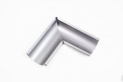 Rännvinkel Inner 150 90° Mörk Silver