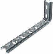 Väggkonsol Omega, Elförzinkad, 200 mm