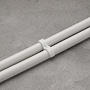 Kabel och rörfäste DSS, 2x 4-12 mm, Vit, 200st/förp