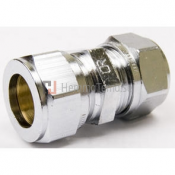 Rak koppling, D1400, Förkromad Beskrivning: 12