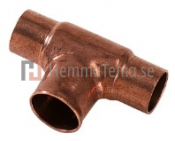 T-rör 90°, förminskat, för lödning Storlek: 18x15