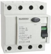 Jordfelsbrytare, A-typ, 40A, 4-polig, 30mA