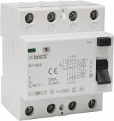 Jordfelsbrytare, B-typ, 40A, 4-polig, 30mA