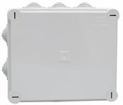 Plastkapsling, IP55, 153x110x66 mm, Med membran