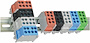 Fördelningsplint, AL/CU, Svart, 2x25+2x16 mm²