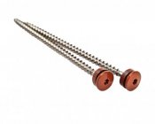 Nockskruv 5x110 mm 25 st/påse Tegelröd