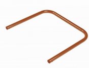 Avslutningsbygel Handräcke Gångbry Tegelröd