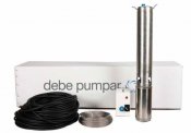GRB 14-P Djupbrunnspumppaket 4" 70M 400V