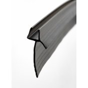 Släplist Alterna hög 16-25mm Svart