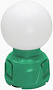 Arbetsbelysning Kupolen LED, med nödljus, 24W, 48V, IP54