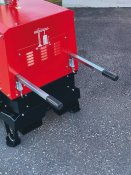 Belysningsmast 4x100W, 5,5m, batteridrift
