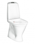 Toalettstol Gustavsberg Nautic 1546 Hygienic Flush Förhöjd 2/4L standardsits