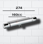 Mora Cera T4 160 c/c, utlopp ned