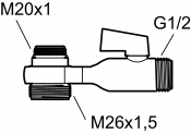 FMM Extra vattenuttag (160 c/c)