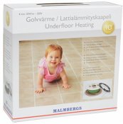 Golvvärme Kit Malmbergs, 200W, 20 m