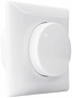Dimmer, 5-100W LED, Vit, 1-pol/trapp