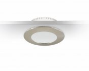 Downlight MD-232, LED, 3x10W, Satin, IP44, 3-pack