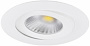 Downlight MD-360 Tune, LED, 6W, Vit, AC-Chip, IP44