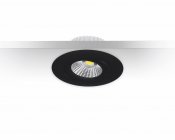 Downlight MD-360, LED, 6W, Svart, AC-Chip, 2700K, IP44