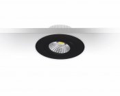 Downlight MD-360, LED, 6W, Svart, AC-Chip, IP44