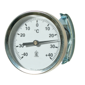 Anliggningstermometer RX-117-46, För isolering 28-30mm, -40/+40°C
