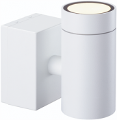 Väggarmatur Eklof VI, Vit, GU10, Vit, IP54