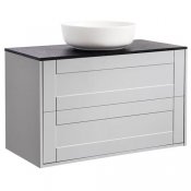 Gab 90Grå Bs Sv+Ts Rundvit