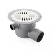 Golvbrunn Psx 75 Mp Sida Grå