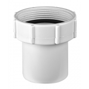 Faluplast ANSLUTN.TELESKOP 50X2" IVG VIT