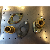 Flänsventil M Klämk. 22Mm