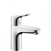 Hansgrohe Focus 100 1-grepps tvättställsblandare utan lyftventil