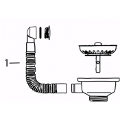 IFÖ V-LÅS 88 KORGV M BRÄDDAVL