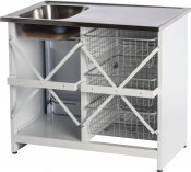 Tvättbänk Nimo TB 1000 T Höger