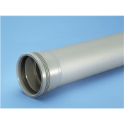 Avloppsrör med muff 50 mm 0,25M Wafix PP