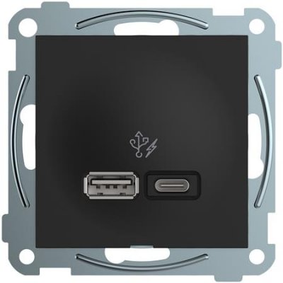 Ladduttag USB A+C 45W Plus sv