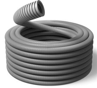 Halogenfritt 16mm flexrör med dragtråd, Ring 100m