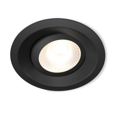 Plejd Downlight Tilt Svart 6-pack