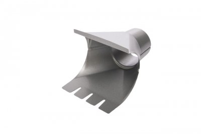 Omvikningskupa 100 75 Silvermetallic
