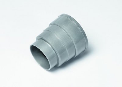 Muff till Renstratt Silvermetallic