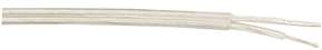 SKX(H03VVH2-F), 2x0,75mm², Transparent, 100m