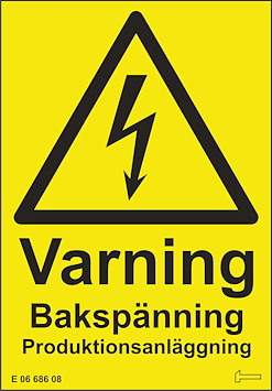Självhäftande dekal bakspänning