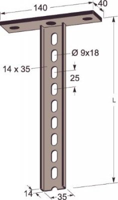 MP-959Z Takpendel 500mm