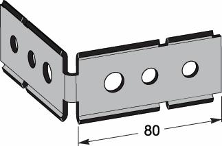 MP-737Z Vinkelfäste Trådstege