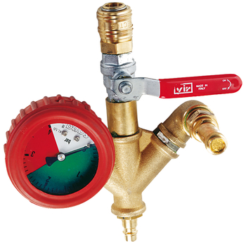 SÄK.VENTIL MED MANOMETER