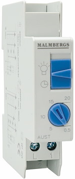 Trappautomat elektronisk, 0,5-20 min, 16A