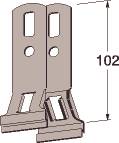 MP-931S Pendelskaft 100-600mm