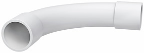Rörböj, Halogenfri, 16Ø mm