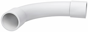 Rörböj, Halogenfri, 40Ø mm