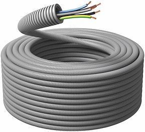 Flexrör FQ (H07Z1-R) 5G1,5 Ø16mm, 100m, Ring