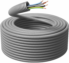 Flexrör EQ (H07Z1-U) 5G1,5 Ø16mm, 100m, Ring